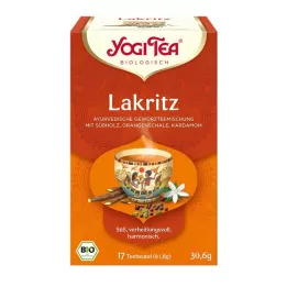YOGI TEA Organické filtračné vrecká zo sladkého drievka, 17X1,8 g