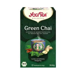 YOGI TEA Organické filtračné vrecká Green Chai, 17X1,8 g