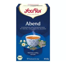 YOGI TEA Organické filtračné vrecká na večerný čaj, 17X1,8 g