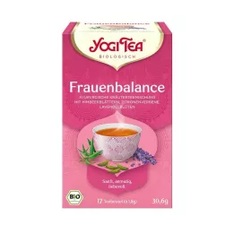 YOGI TEA Dámske organické filtračné vrecká na čaj Balance, 17X1,8 g