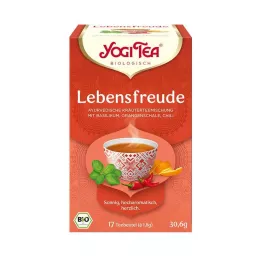 YOGI TEA Lebensfreude Bio filtračné vrecká, 17X1,8 g