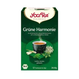 YOGI TEA Organické filtračné vrecko Green Harmony Tea, 17X1,8 g