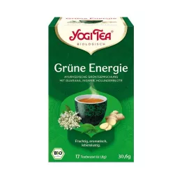 YOGI TEA Filtračné vrecká na zelený čaj, 17X1,8 g