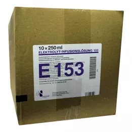 ELEKTROLYT Inf.-Lsg. 153 PE-fľaša, 10X250 ml