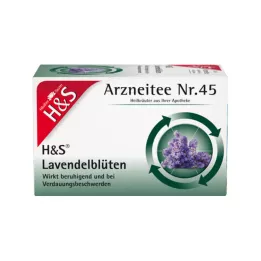 H&S filtračné vrecká na kvety levandule, 20X1,0 g