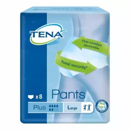 TENA PANTS plus L jednorazové nohavice ConfioFit, 8 ks