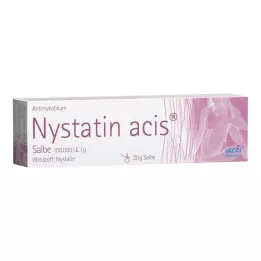 NYSTATIN kyselinová masť, 20 g