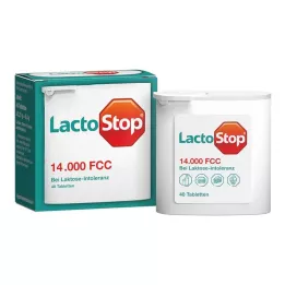 LACTOSTOP 14 000 FCC Dávkovač tabliet, 40 ks
