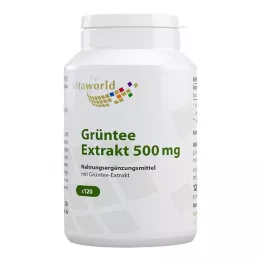 GRÜNTEE EXTRAKT 500 mg kapsuly, 120 ks