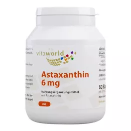 ASTAXANTHIN 6 mg kapsuly, 60 ks