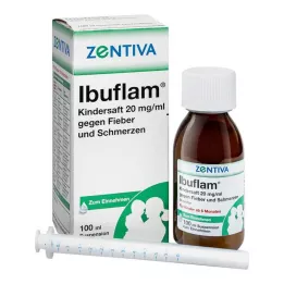 IBUFLAM Detský sirup 20mg/ml proti horúčke a bolesti, 100 ml