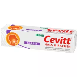 CEVITT Krk &amp; Krčné pastilky šalvia, 20 ks