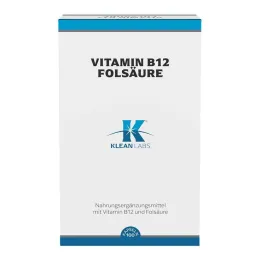 Vitamín B12 + kyselina listová kapsuly, 100 kusov