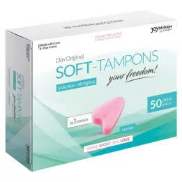 SOFT TAMPONS normálne, 50 kusov