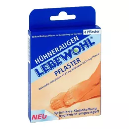 LEBEWOHL Kukuričná omietka normálna, 4 kusy