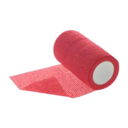 Dracoelfi Haft farebný fixačný obväz 4mx8cm červený, 1 ks