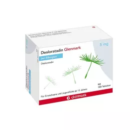 DESLORATADIN Glenmark 5 mg tablety, 100 ks