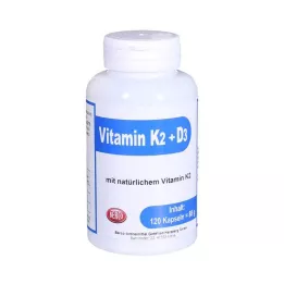 VITAMIN Kapsule K2+D3 Berco, 120 ks
