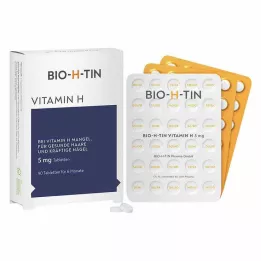 BIO-H-TIN Vitamín H 5 mg na 6 mesiacov tablety, 90 ks