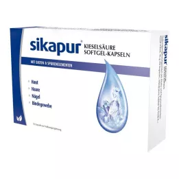 SIKAPUR Silikátové mäkké gélové kapsuly s biotínom, 30 ks