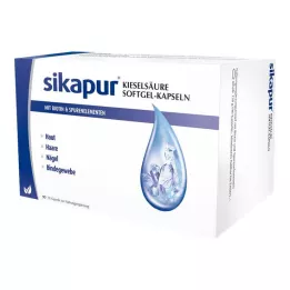 SIKAPUR Silikátové mäkké gélové kapsuly s biotínom, 90 ks