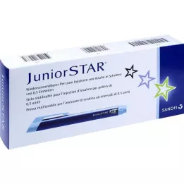 JUNIORSTAR Vstrekovacie zariadenie modré, 1 ks