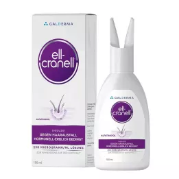 ELL-CRANELL 250 mikrogramov/ml roztok na použitie na hlavu, 100 ml