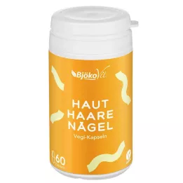 HAUT-HAARE-NÄGEL Kapsuly Vegi, 60 ks