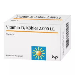 VITAMIN D3 KÖHLER 2 000 IU kapsúl, 120 ks