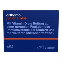 ORTHOMOL Granule Junior C plus, 7 ks