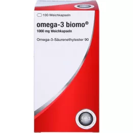 OMEGA-3 biomo 1 000 mg mäkké kapsuly, 100 kusov