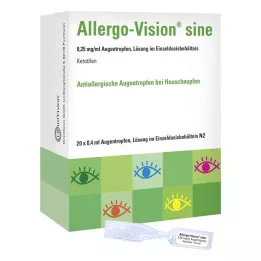 ALLERGO-VISION sine 0,25 mg/ml AT v jednodávkovom obale, 20X0,4 ml