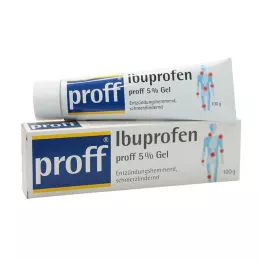 IBUPROFEN proff 5 % gél, 100 g
