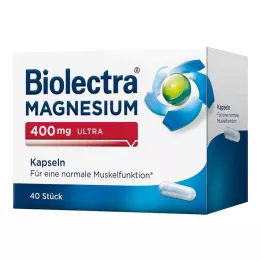 BIOLECTRA Horčík 400 mg ultra kapsuly, 40 ks