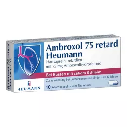 AMBROXOL 75 kapsúl retard Heumann, 10 ks