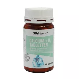 SOVITA CARE Tablety Calcium+D3, 100 ks