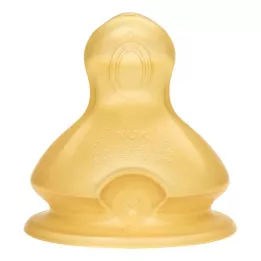 NUK First Choice+ latexový cumlík na pitie veľkosť 1 S, 2 ks