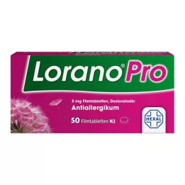 LORANOPRO 5 mg filmom obalené tablety, 50 ks
