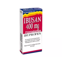 IBUSAN 400 mg filmom obalené tablety, 10 ks