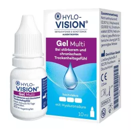 HYLO-VISION Gélové multi očné kvapky, 10 ml