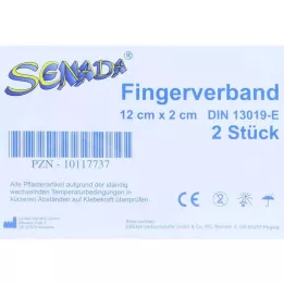 SENADA Bandáž na prsty 2x12 cm, 2 ks