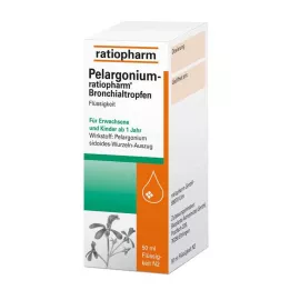 PELARGONIUM-RATIOPHARM Bronchiálne kvapky, 50 ml