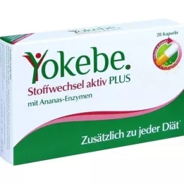 YOKEBE Plus metabolizmus aktívne kapsuly, 28 ks