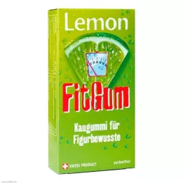 LEMON FITGUM Žuvačka L-karnitín, 2X8 St