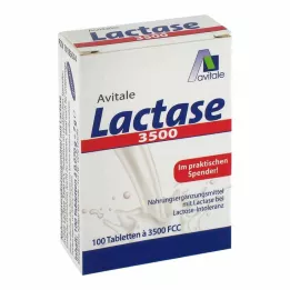 LACTASE 3 500 tabliet FCC v klikacom dávkovači, 100 ks