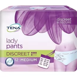 TENA LADY Nohavice Discreet M, 12 ks