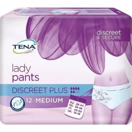 TENA LADY Nohavice Discreet Plus M, 12 ks