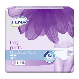 TENA LADY Nohavice Discreet Plus L, 10 ks