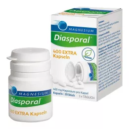 MAGNESIUM DIASPORAL 400 extra kapsúl, 20 ks