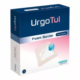 URGOTÜL Foam Border 8x8 cm obväz, 10 ks